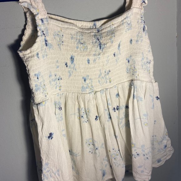 Blue Rain Flower Blouse - Picture 2 of 3